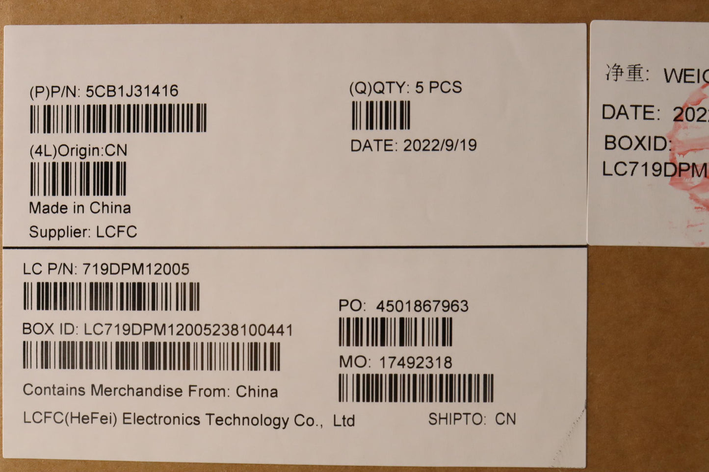 Lenovo Cover Upper Case Asmczeslk L82 - 5CB1J31416