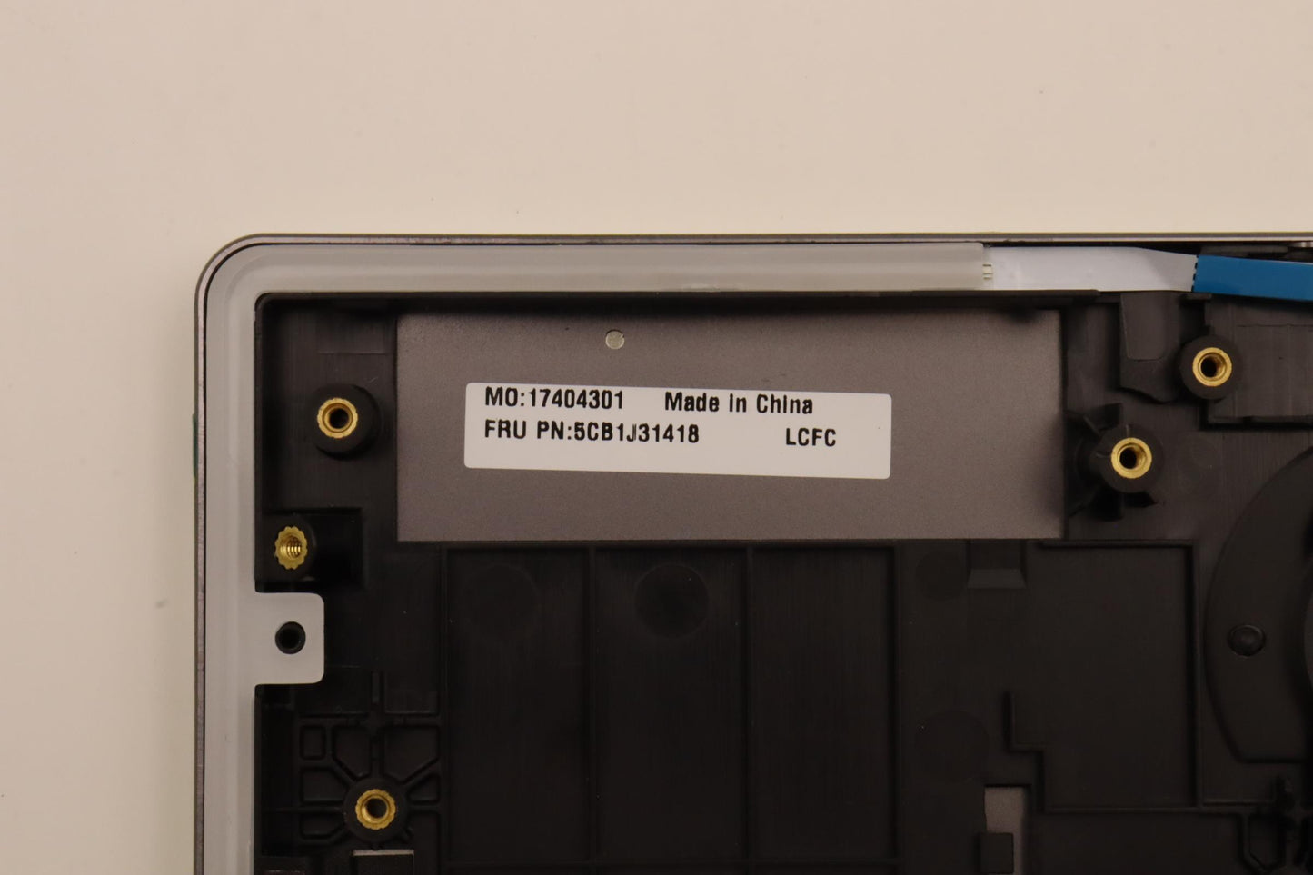 Lenovo Cover Upper Case Asmeuro Eng L - 5CB1J31418