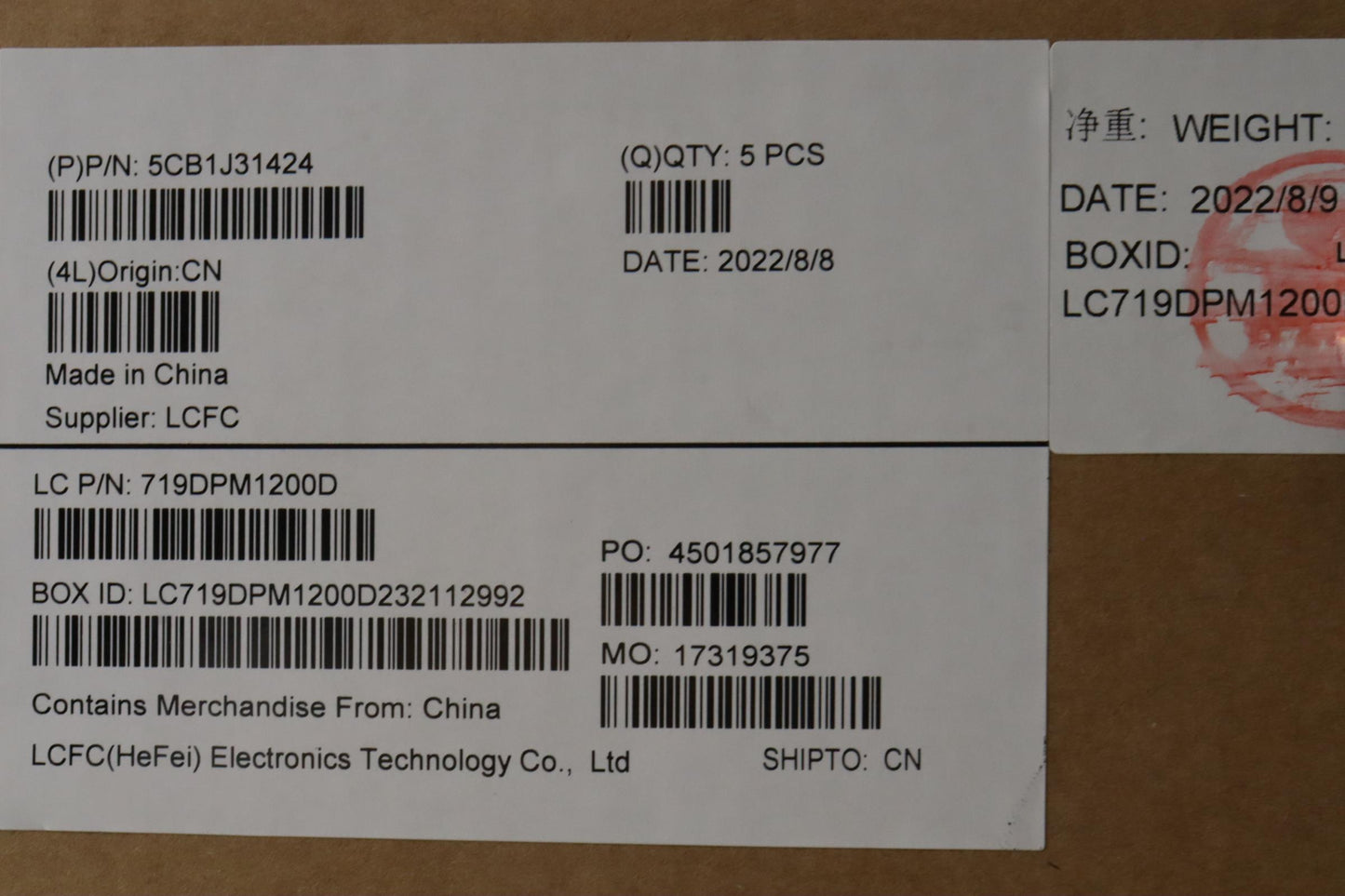 Lenovo Cover Upper Case Asmhbw L82Td - 5CB1J31424