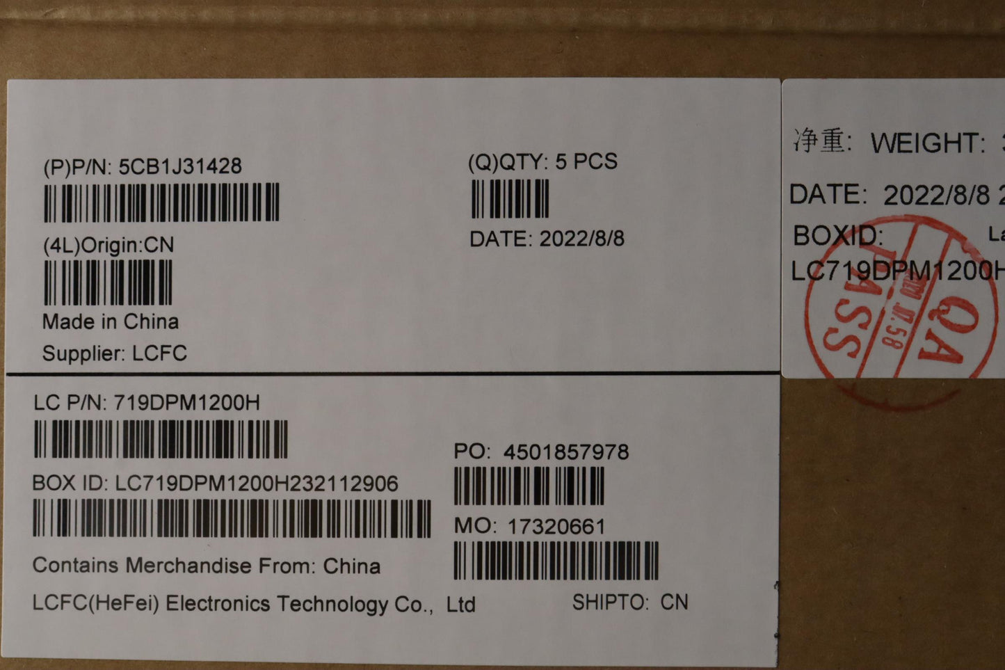 Lenovo Cover Upper Case Asmita L82Td - 5CB1J31428