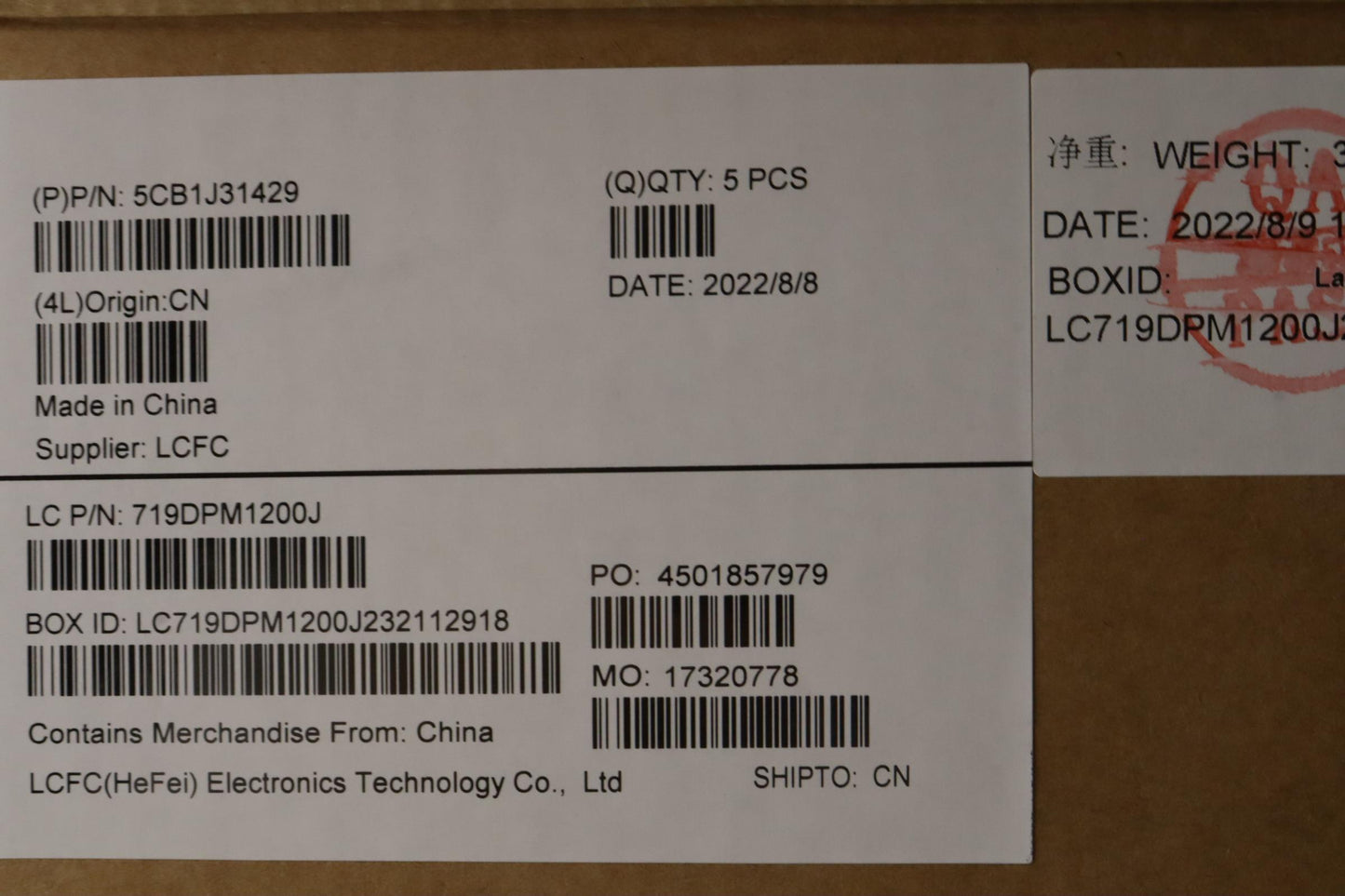 Lenovo Cover Upper Case Asmjpn L82Td - 5CB1J31429