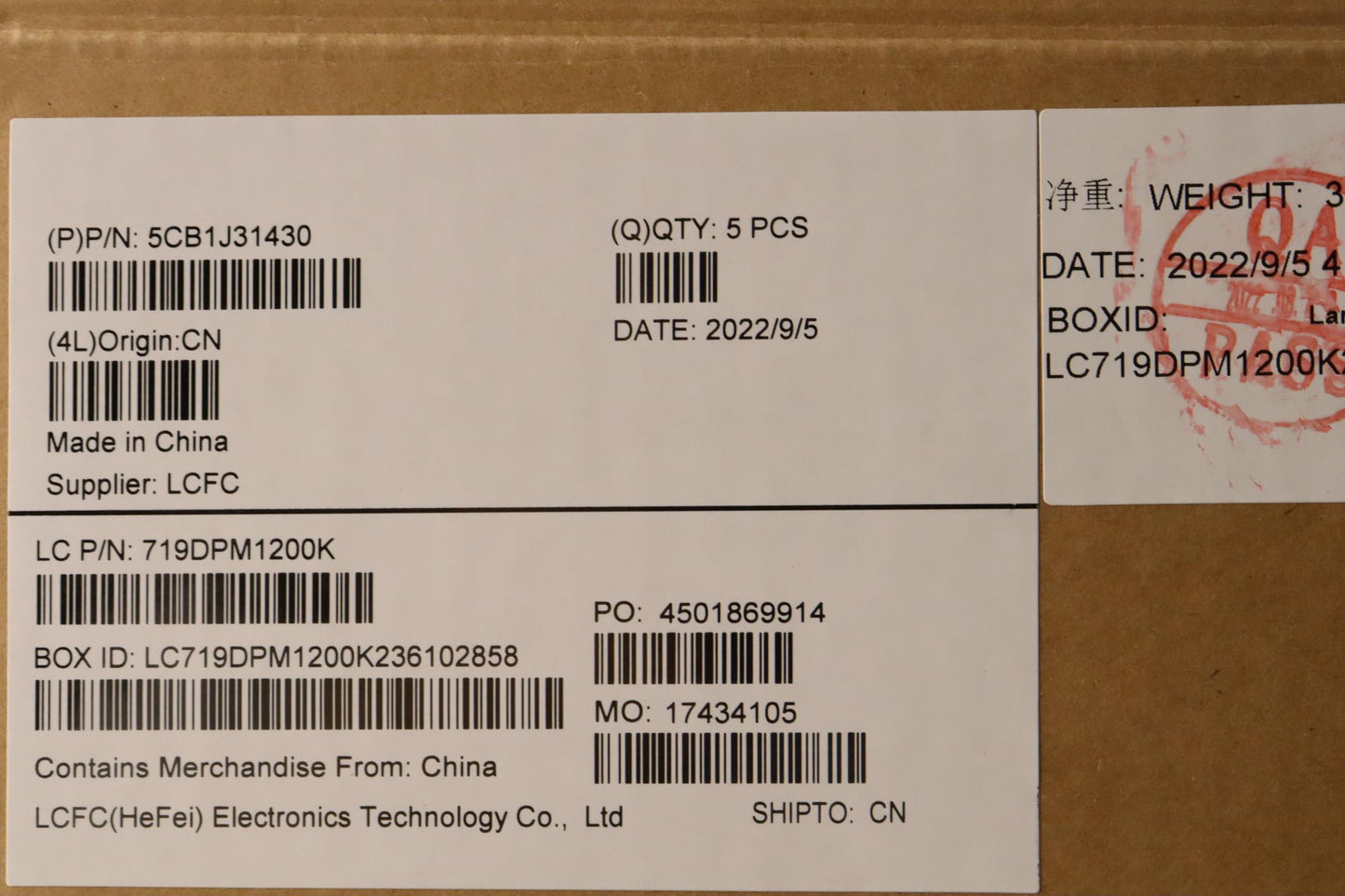 Lenovo Cover Upper Case Asmkor L82Td - 5CB1J31430