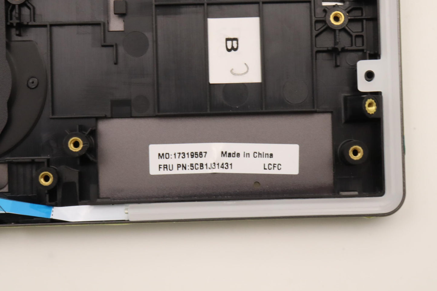 Lenovo Cover Upper Case Asmla Spa L82 - 5CB1J31431