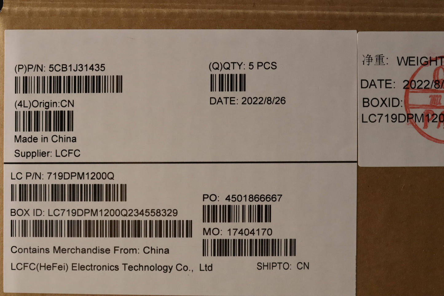 Lenovo Cover Upper Case Asmslv L82Td - 5CB1J31435