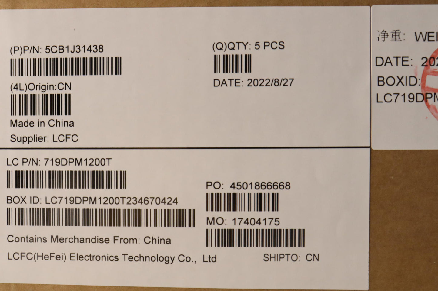Lenovo Cover Upper Case Asmtc L82Td - 5CB1J31438
