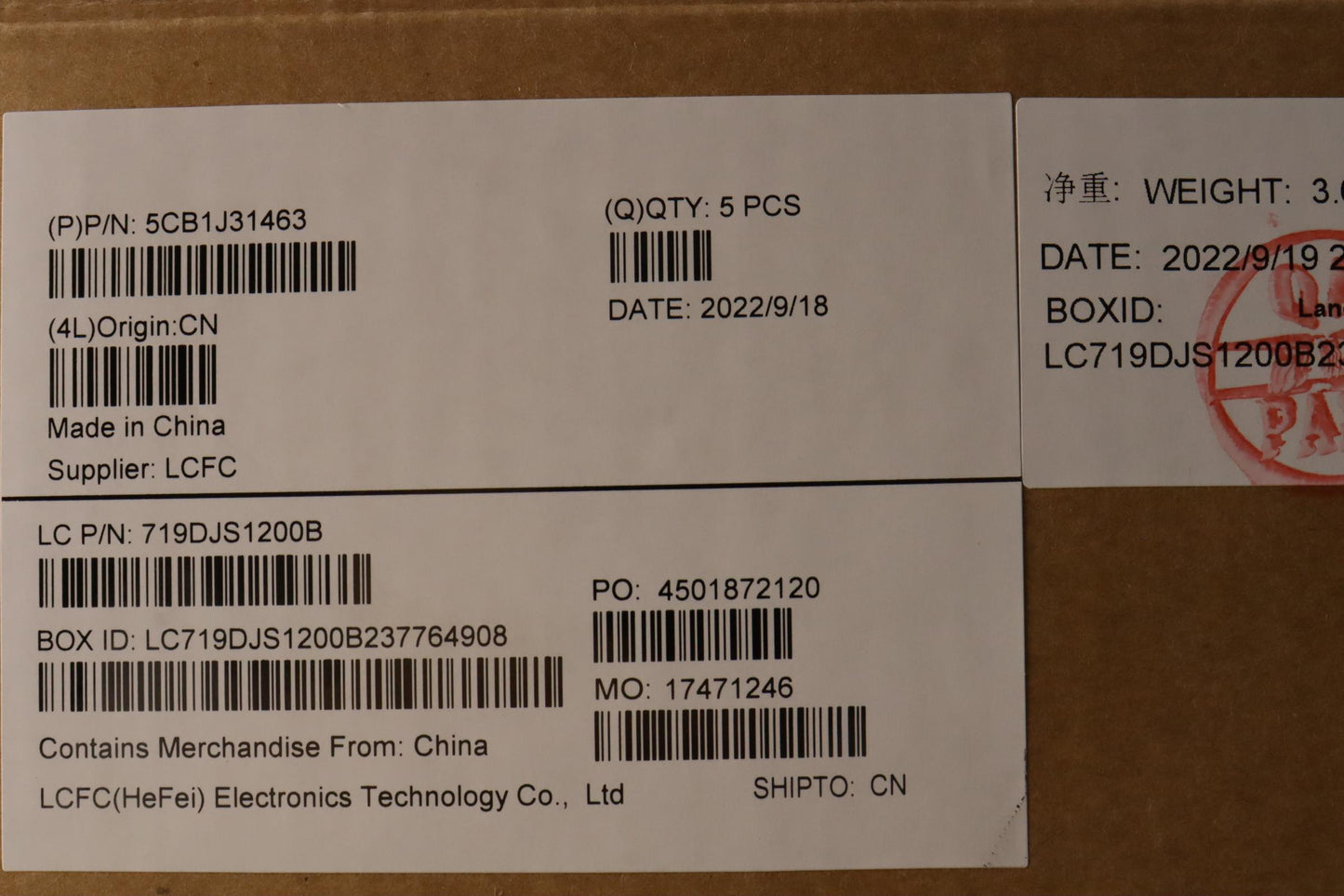 Lenovo Cover Upper Case Asmger L82Ug - 5CB1J31463