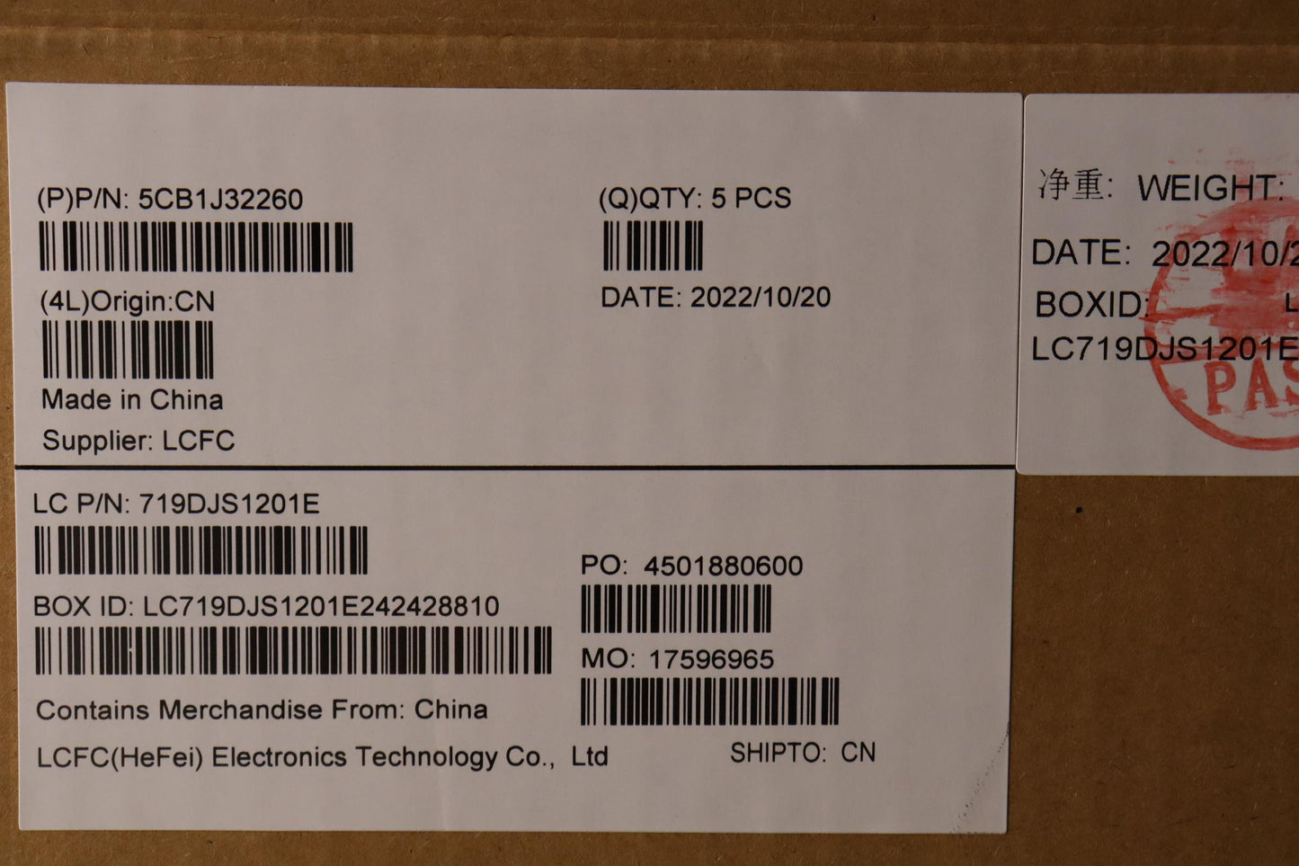 Lenovo Cover Upper Case Asmfra L82Ug - 5CB1J32260