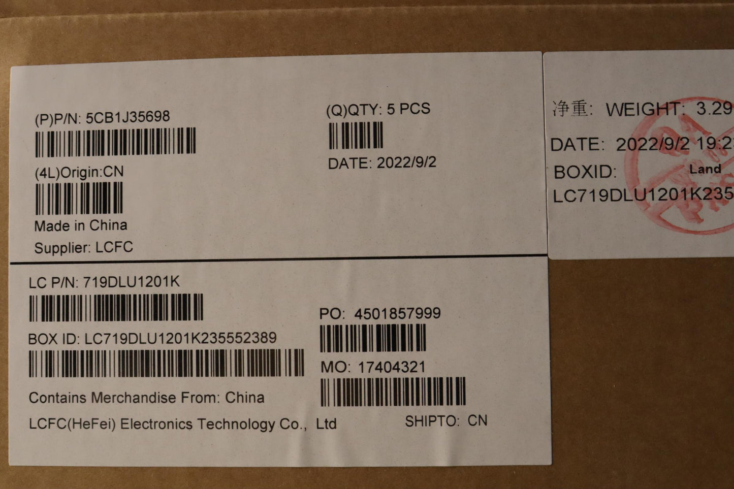 Lenovo Cover Upper Case Asmger L82T5 - 5CB1J35698