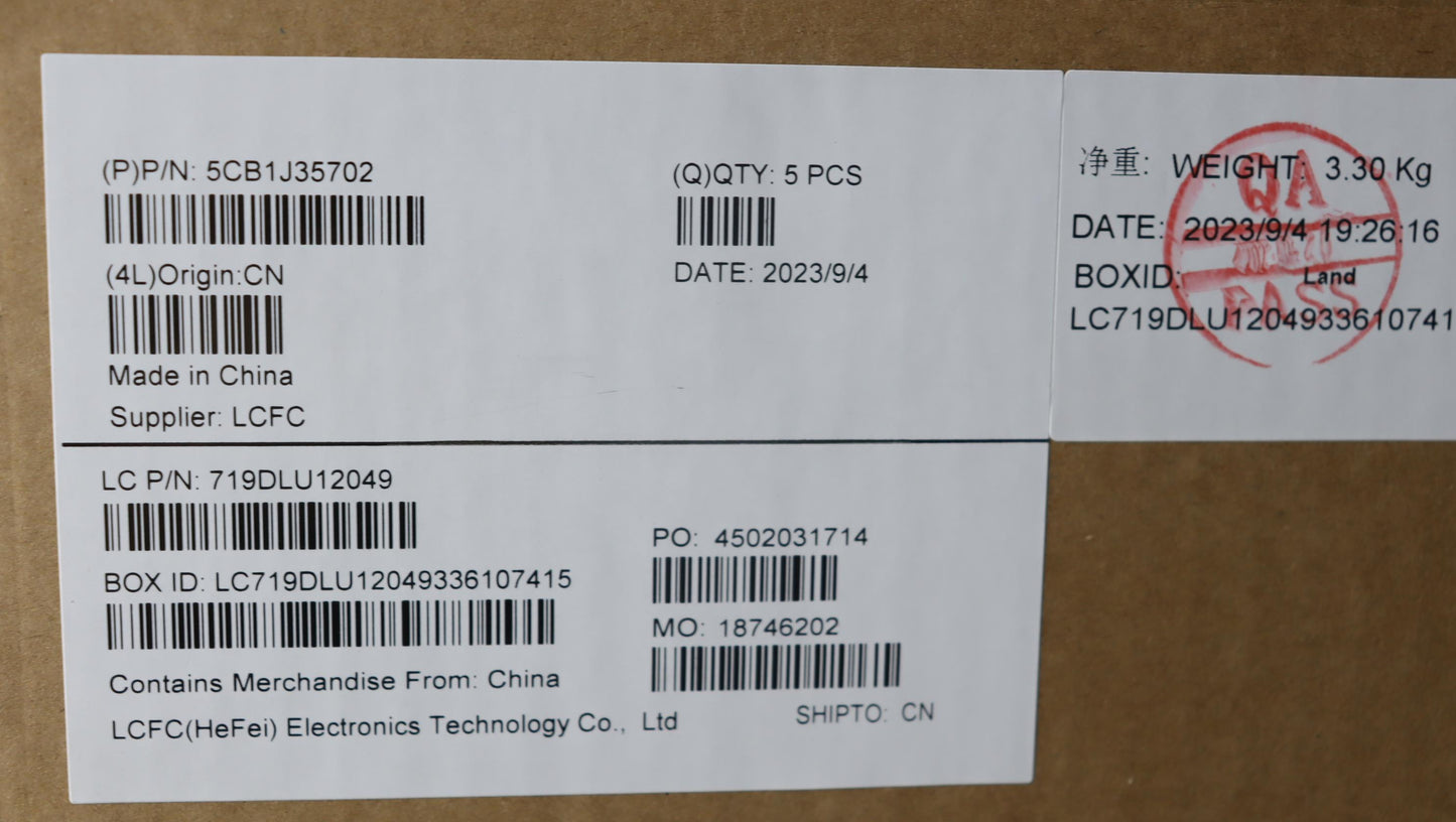 Lenovo Cover Upper Case Asmpol L82T5 - 5CB1J35702