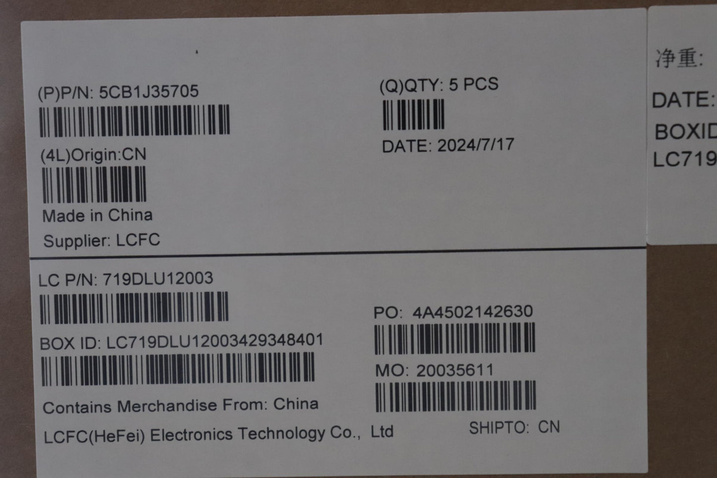 Lenovo Cover Upper Case Asmspa L82T5 - 5CB1J35705
