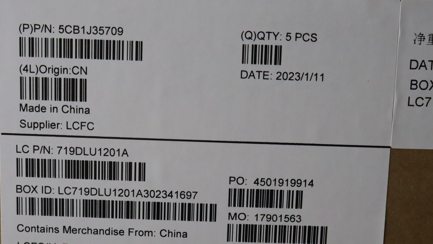 Lenovo C-Cover with Keyboard, USA English Layout, Storm Grey, Backlit, Fingerprint - 5CB1J35709