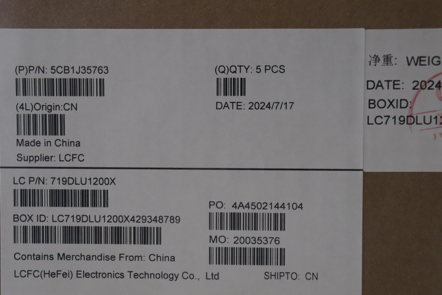 Lenovo Cover Upper Case Asmpor L82T5 - 5CB1J35763