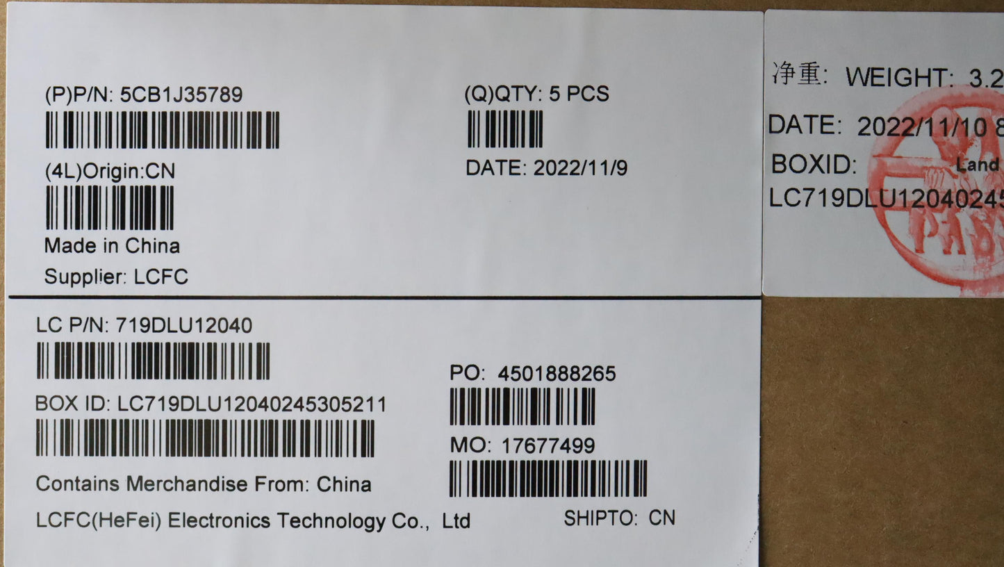 Lenovo Cover Upper Case Asmeng L82T5 - 5CB1J35789
