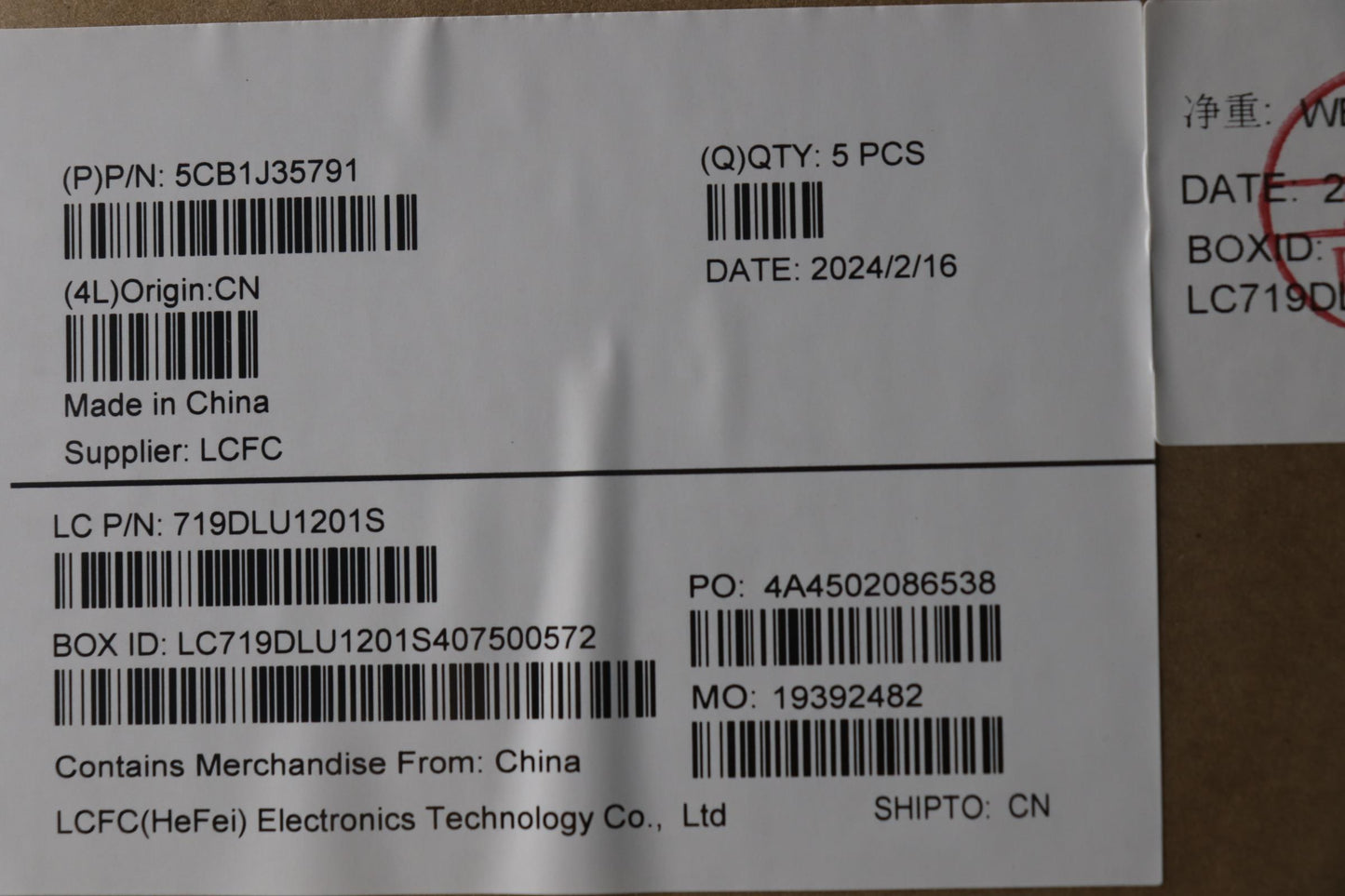 Lenovo Cover Upper Case Asmfra L82T5 - 5CB1J35791