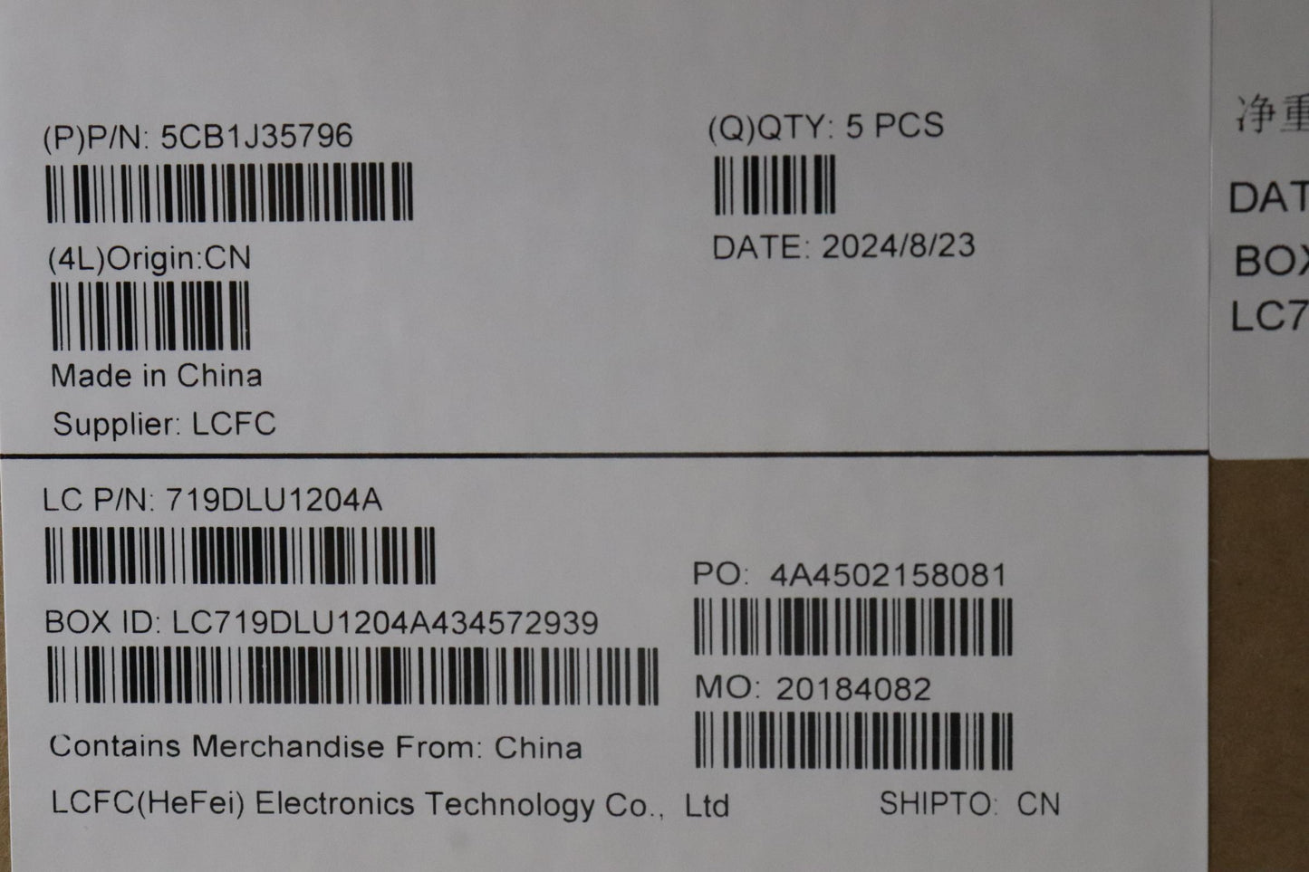 Lenovo Cover Upper Caseasmnordicl82T5 - 5CB1J35796