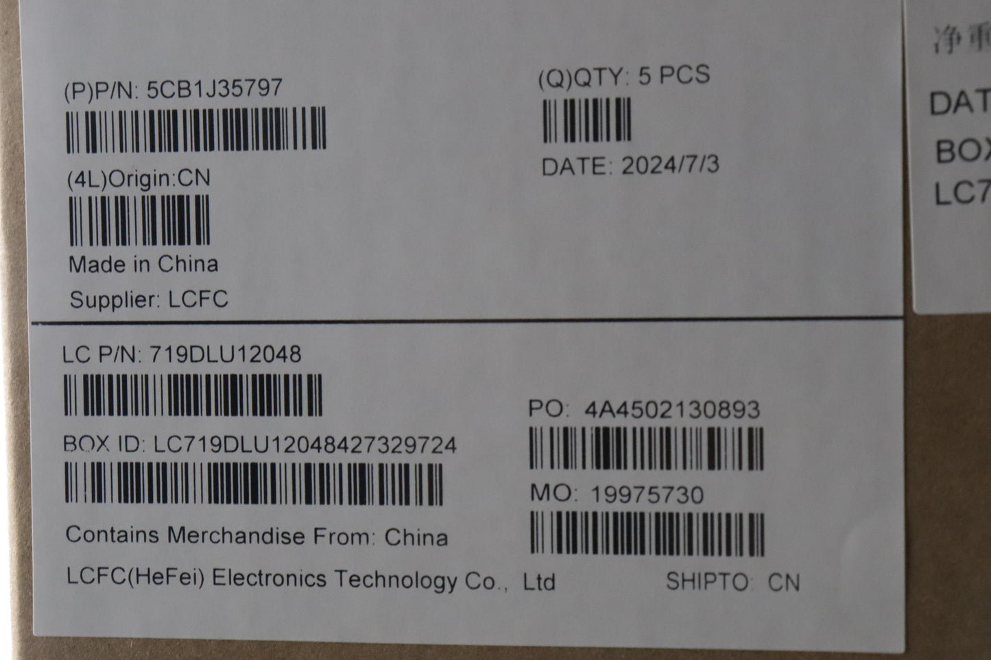 Lenovo Cover Upper Case Asmpol L82T5 - 5CB1J35797
