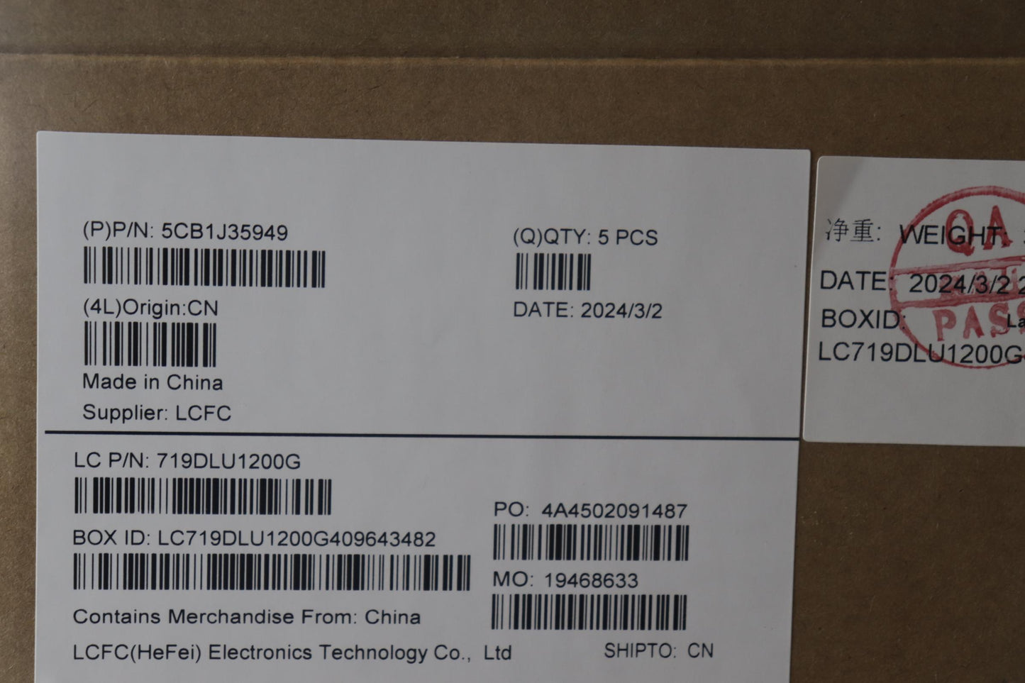Lenovo Cover Upper Case Asmpor L82T5 - 5CB1J35949