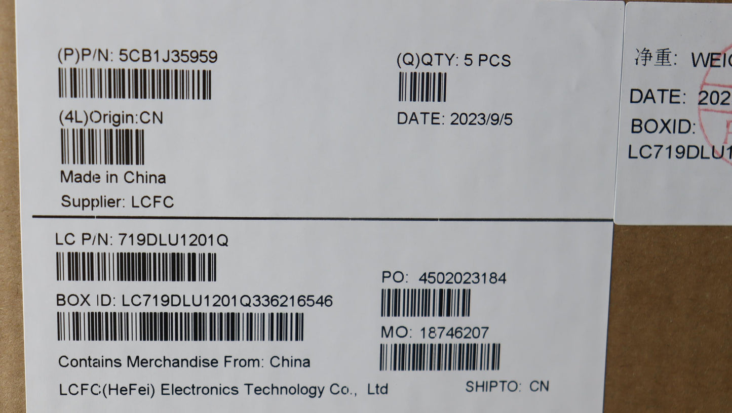 Lenovo Cover Uppercaseasmeuroengl82T5 - 5CB1J35959