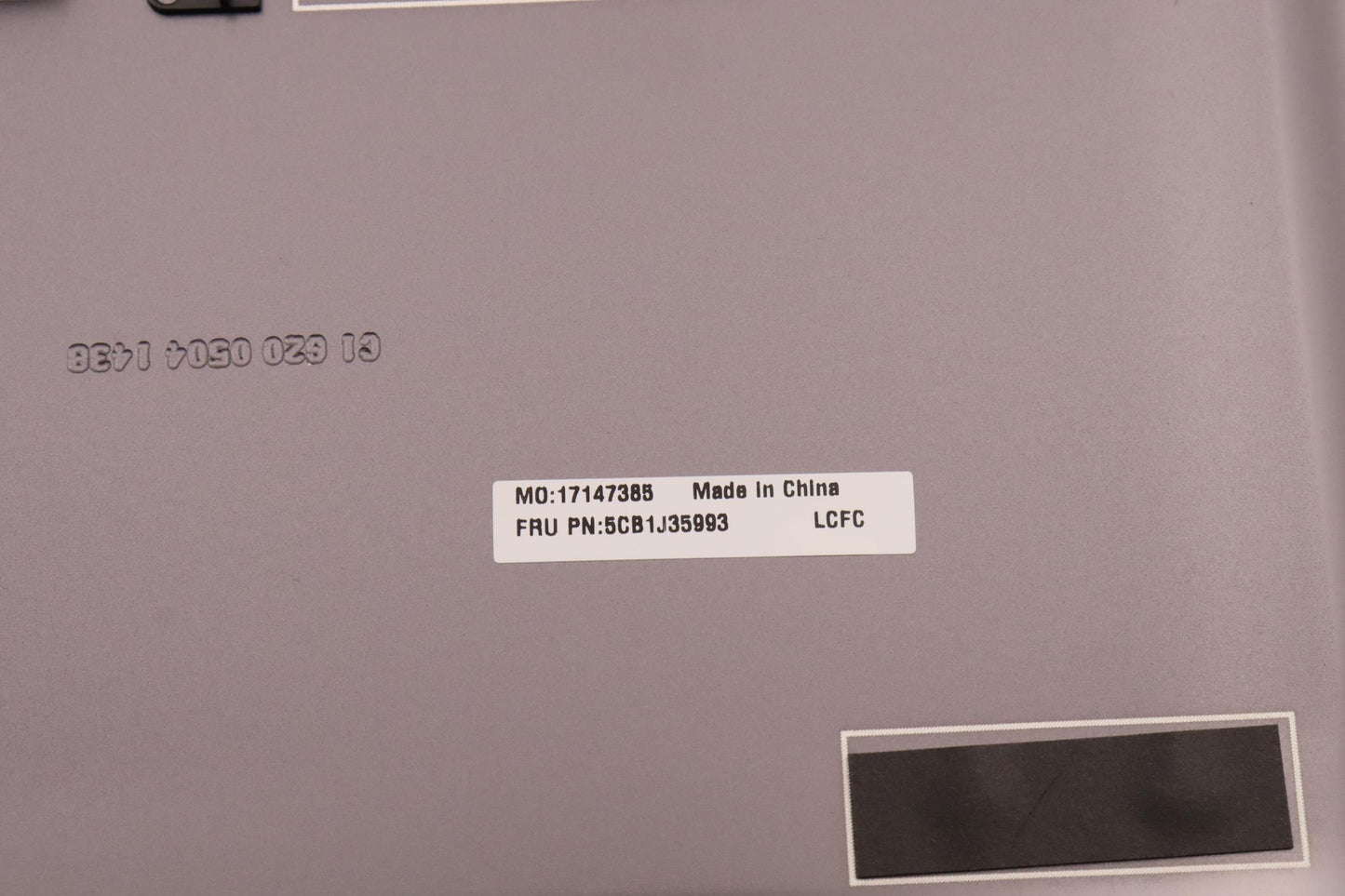 Lenovo Lower Case Cover - 5CB1J35993