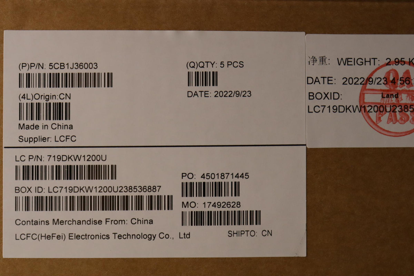 Lenovo Cover Upper Case Asmczeslk L82 - 5CB1J36003