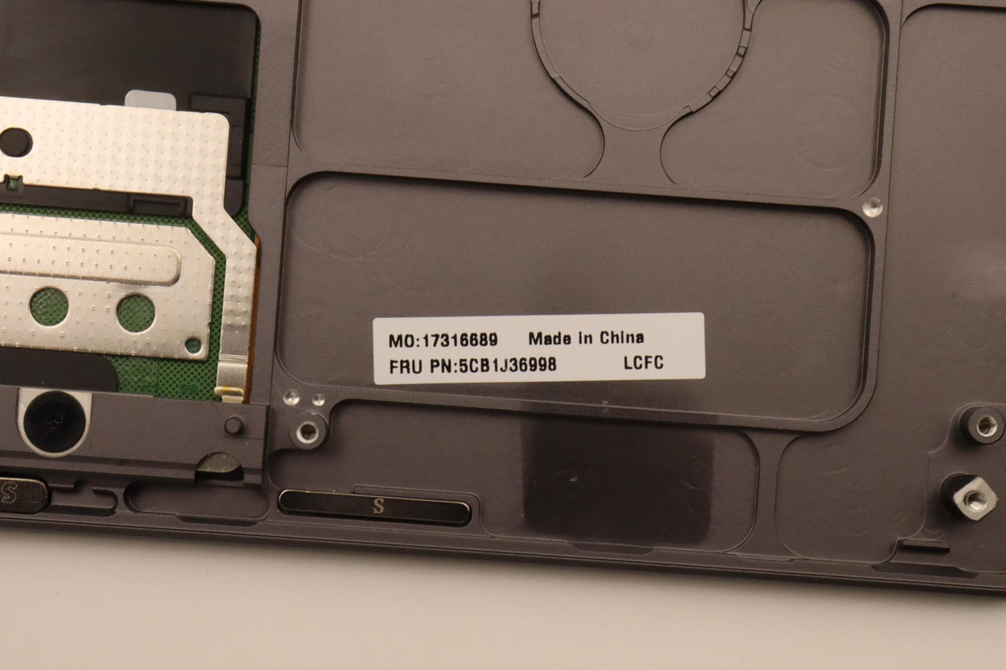 Lenovo Cover Upper Case Asmeuro Eng L - 5CB1J36998