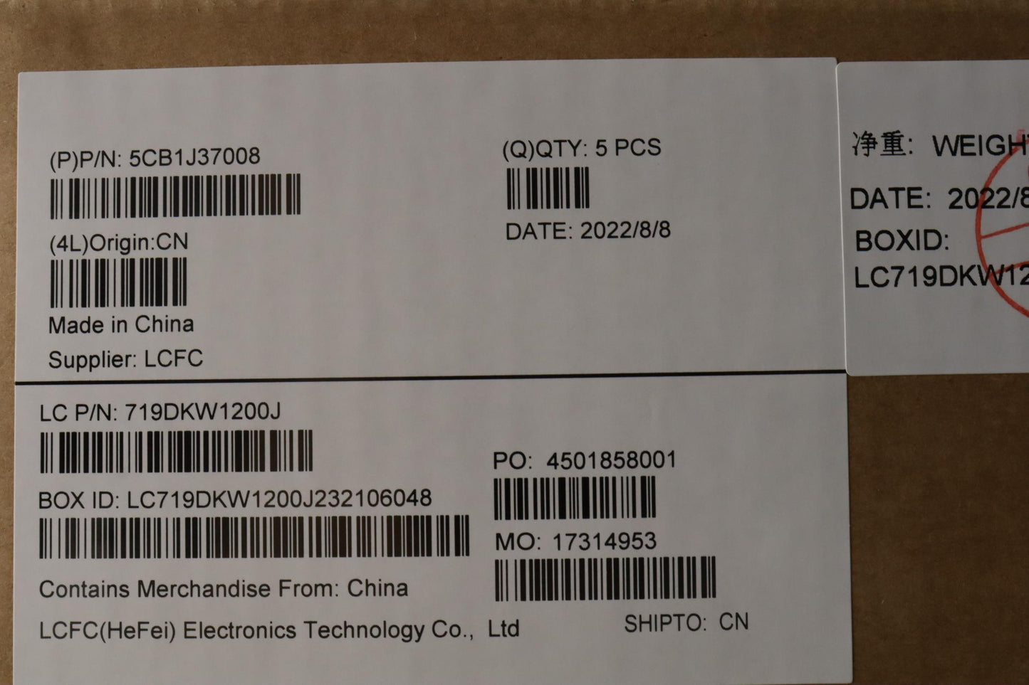 Lenovo Cover Upper Case Asmita L82Tl - 5CB1J37008
