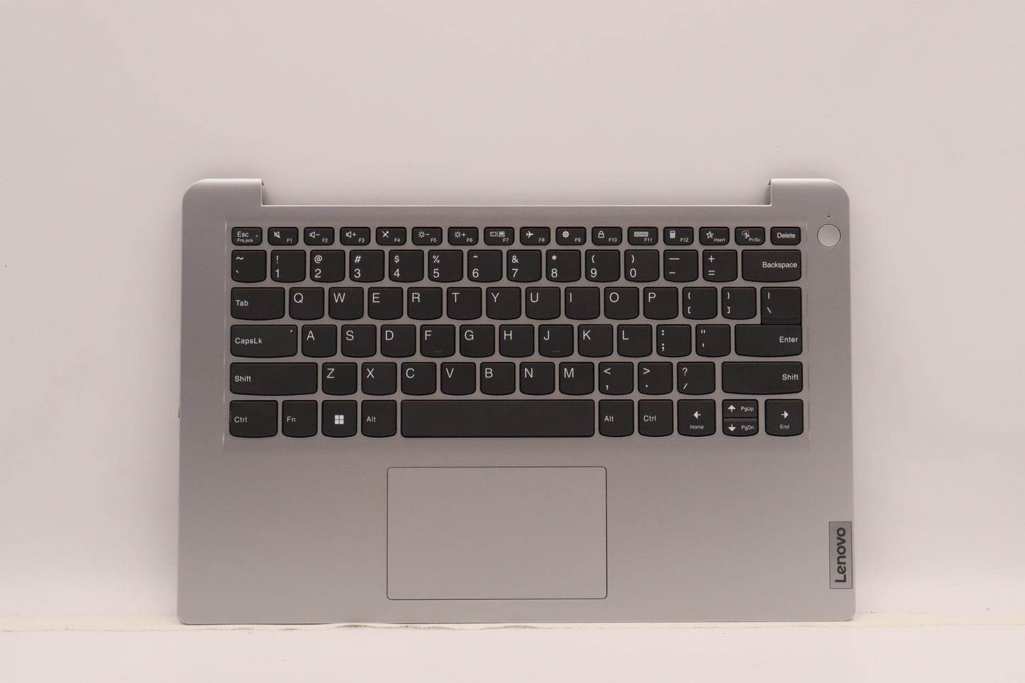 Lenovo USA English Keyboard with C-Cover, Cloud Grey, Non-Backlit, Non-Fingerprint - 5CB1J37630