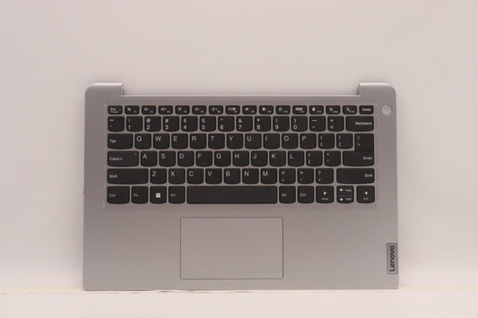 Lenovo USA English Keyboard with C-Cover, Cloud Grey, Non-Backlit, Non-Fingerprint - 5CB1J37630