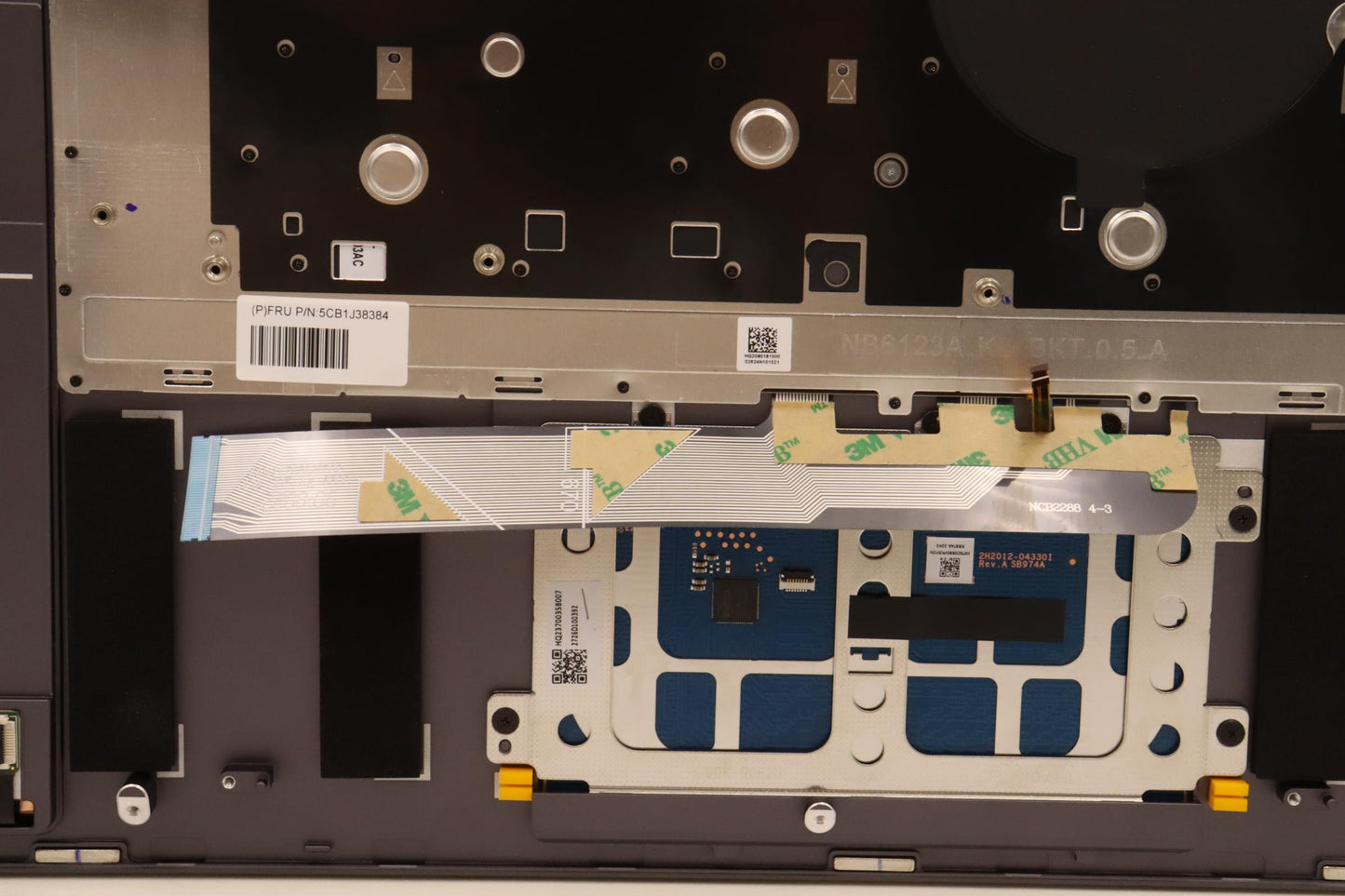 Lenovo Cover Upper Case Asmeuro Eng H - 5CB1J38384