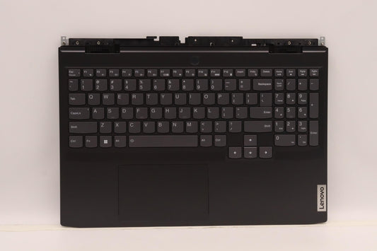 Lenovo C-Cover with Keyboard, USA English, Black, Backlit - 5CB1J38971