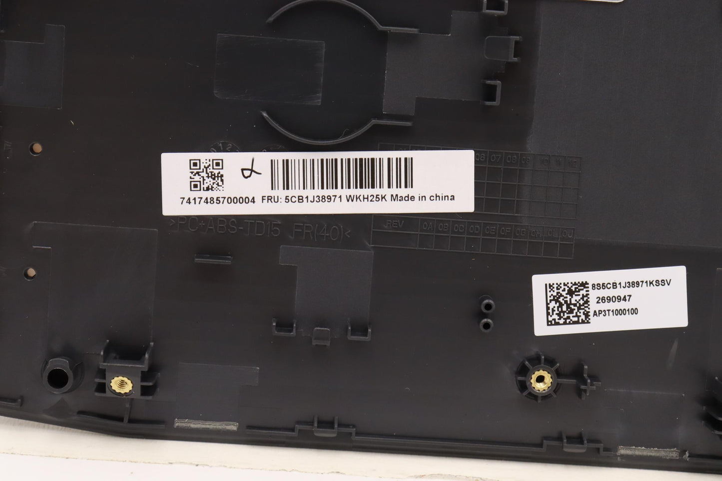 Lenovo C-Cover with Keyboard, USA English, Black, Backlit - 5CB1J38971