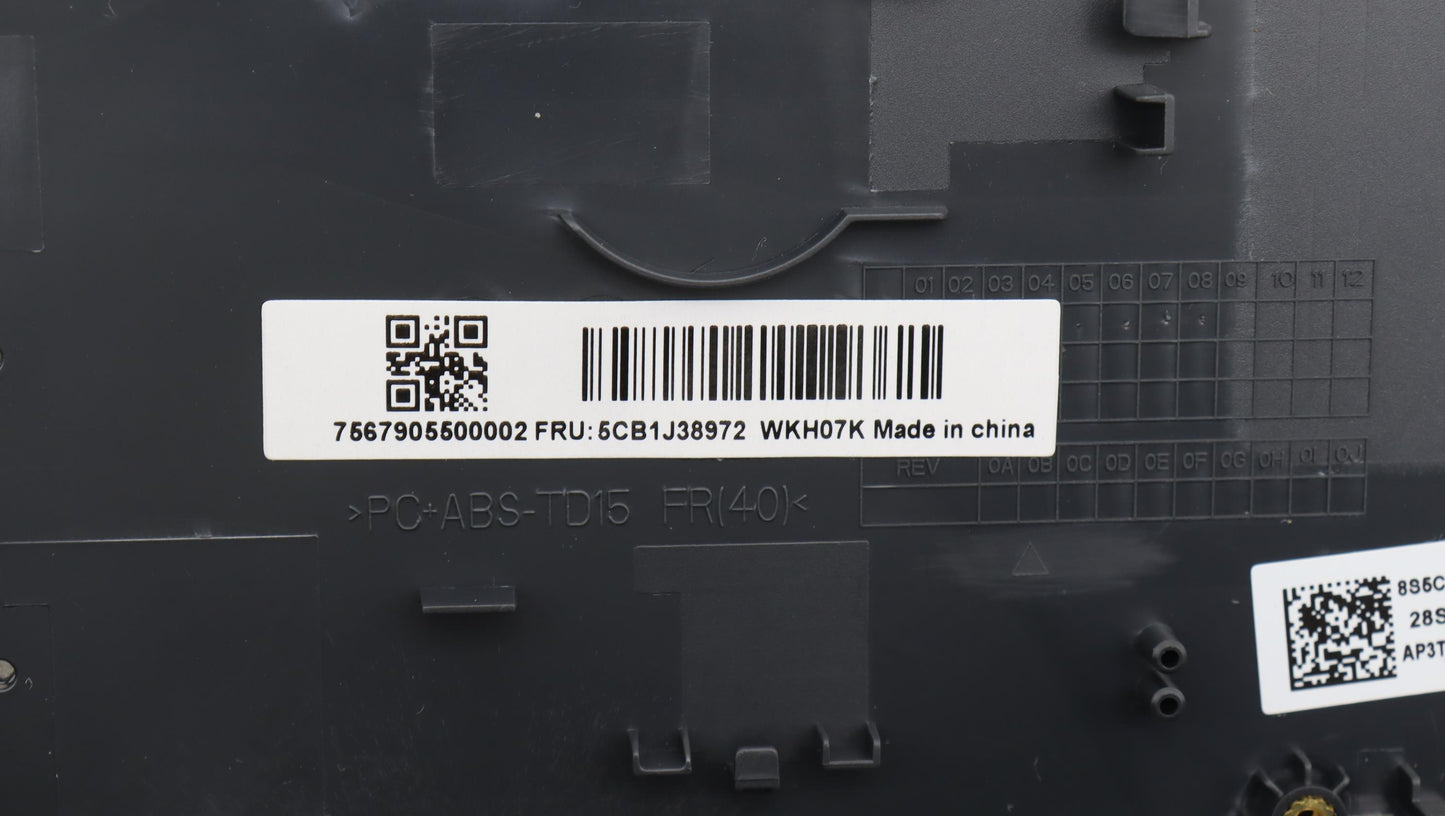 Lenovo Cover Upper Case Asmgre C 82Sb - 5CB1J38972