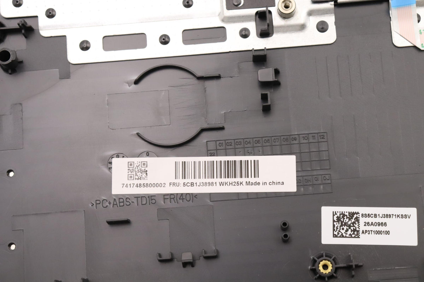 Lenovo Cover Upper Case Asmuke C 82Sb - 5CB1J38981
