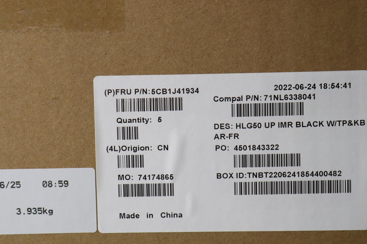 Lenovo Cover Upper Case Asmfraara C 8 - 5CB1J41934