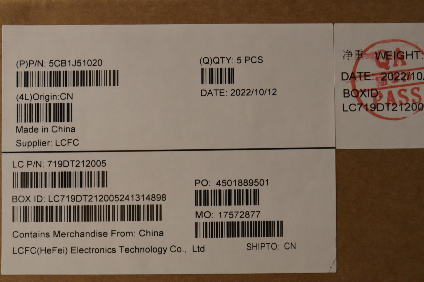 Lenovo Cover Upper Case Asmgre L82Uu - 5CB1J51020