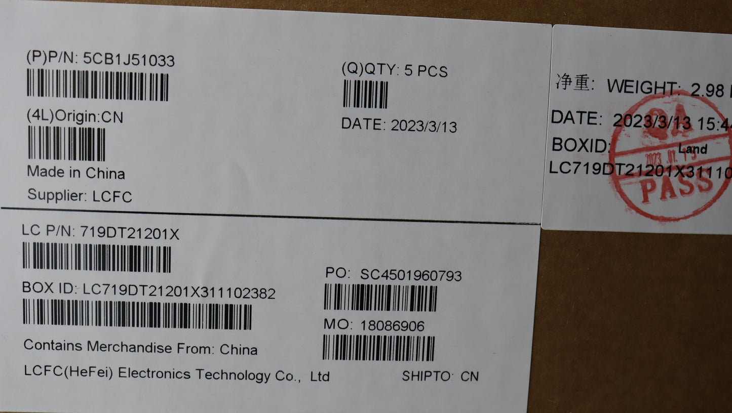 Lenovo Cover Upper Case Asmspa L82Uu - 5CB1J51033