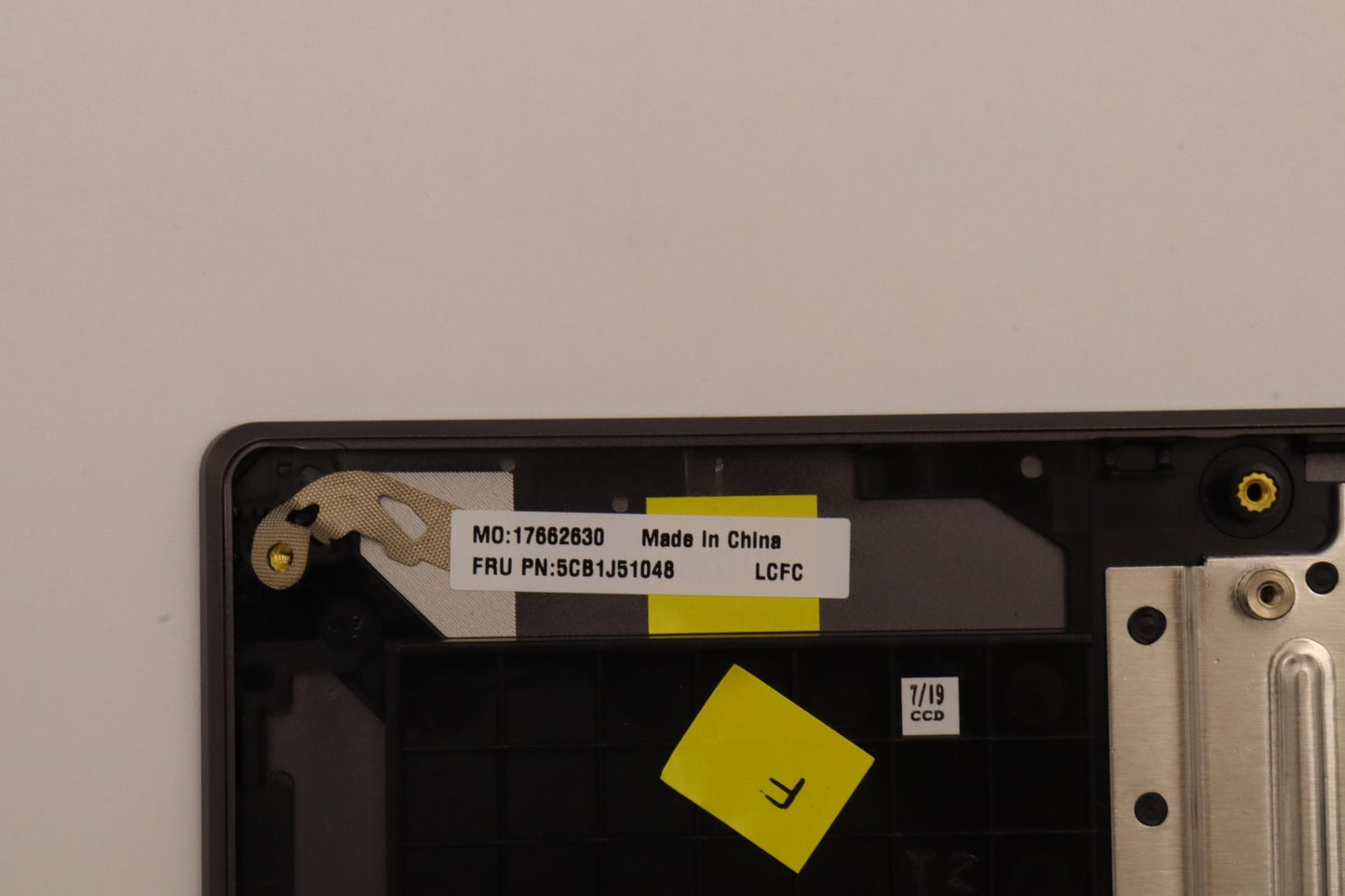 Lenovo Cover Upper Case Asmeuro Eng L - 5CB1J51048