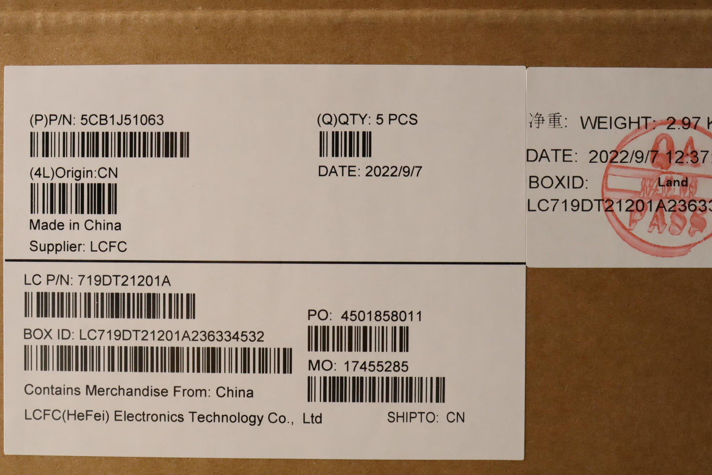 Lenovo Cover Upper Case Asmpor L82Uu - 5CB1J51063