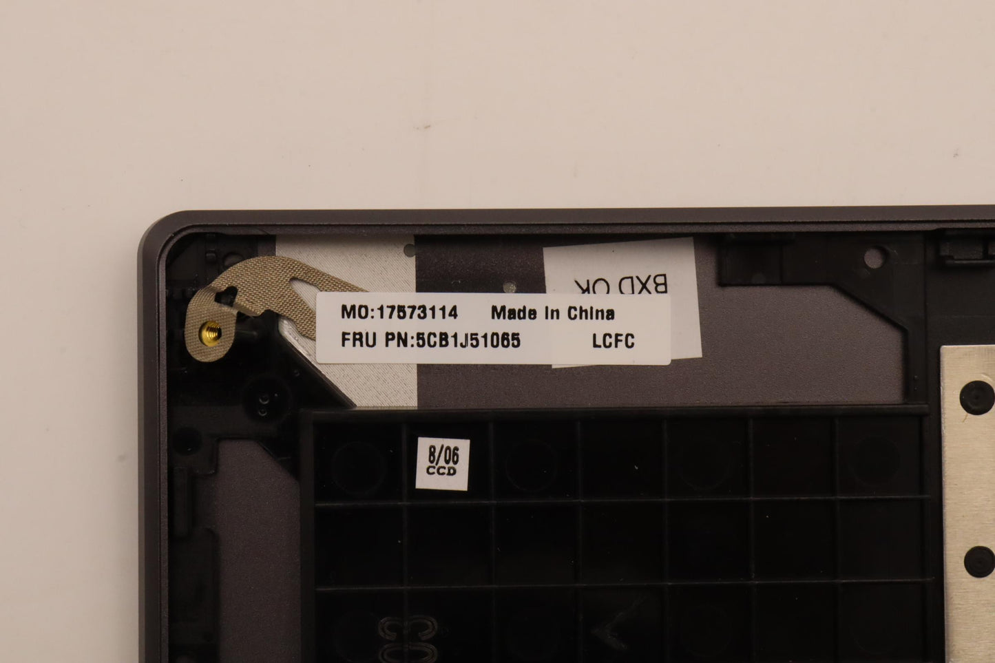 Lenovo Cover Upper Case Asmslv L82Uu - 5CB1J51065