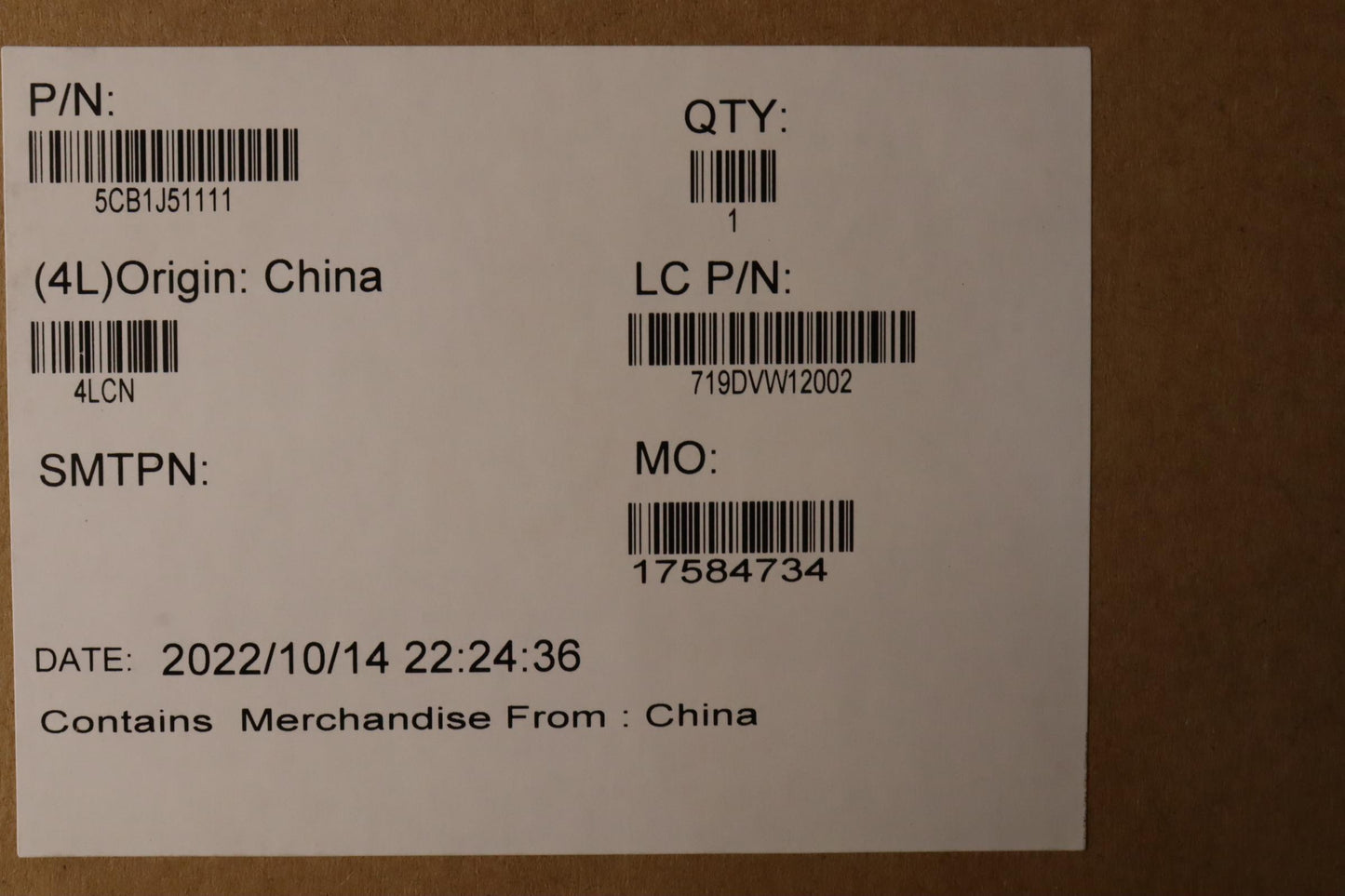 Lenovo Cover Cover L 82V9 Lcd Cover G - 5CB1J51111