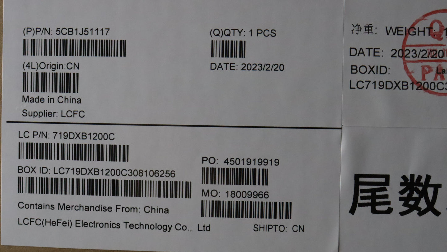 Lenovo Cover Upper Case Asmger L82V9 - 5CB1J51117