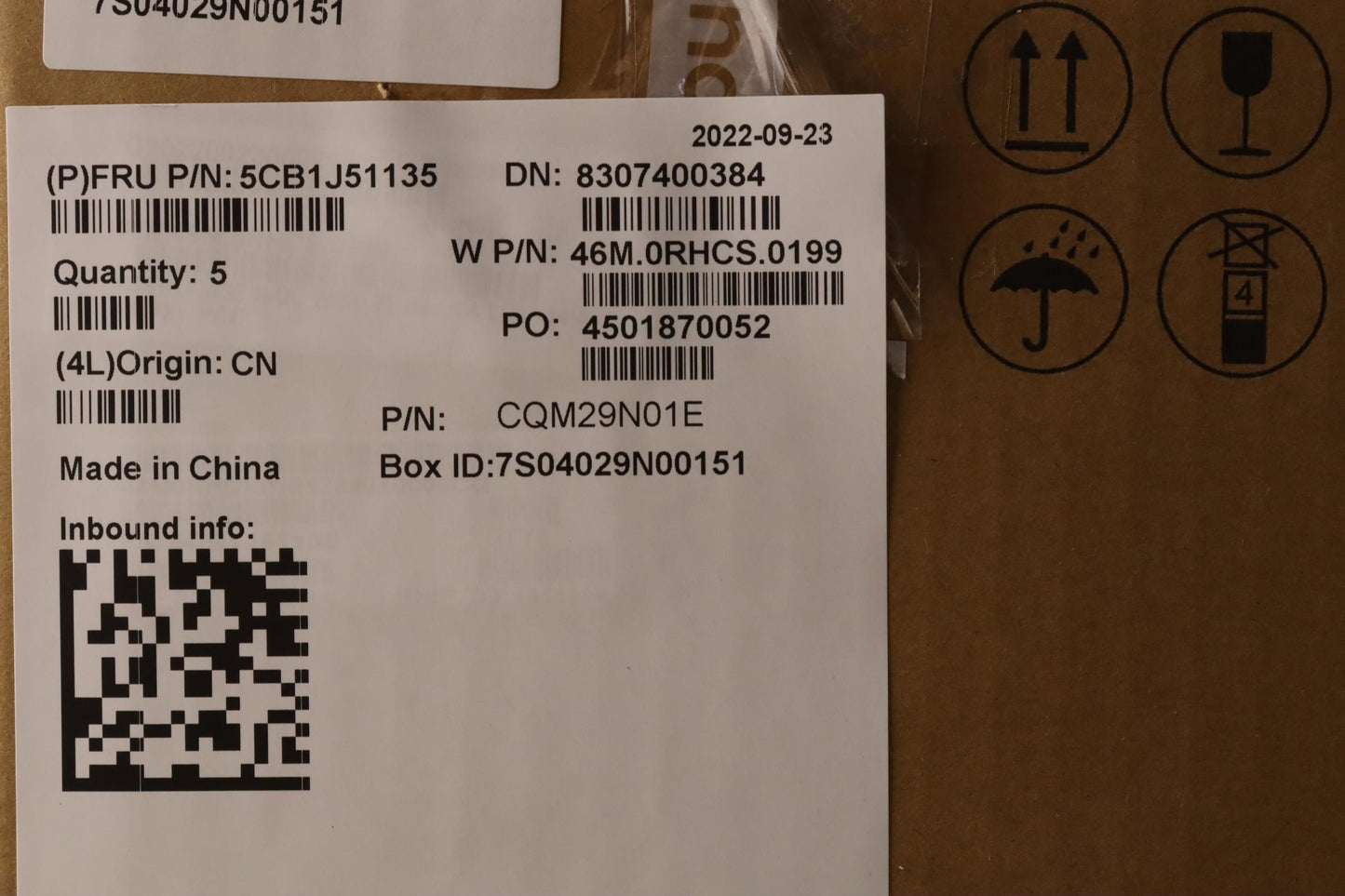 Lenovo Cover Upper Case Asmusa Engw82 - 5CB1J51135