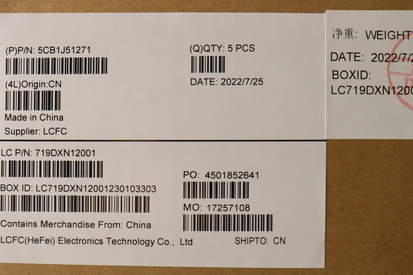 Lenovo Cover Lower Case L 82Tt Whddbl - 5CB1J51271