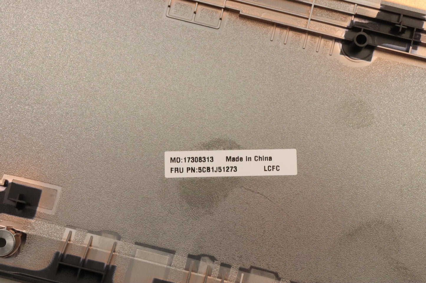 Lenovo Cover Lower Case L 82Ts Whddbl - 5CB1J51273
