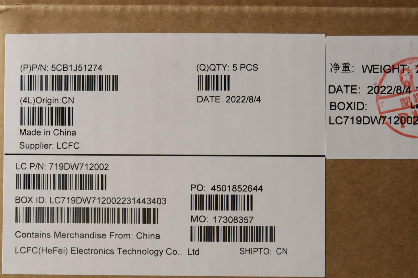 Lenovo Cover Lower Case L 82Ts Wohddb - 5CB1J51274
