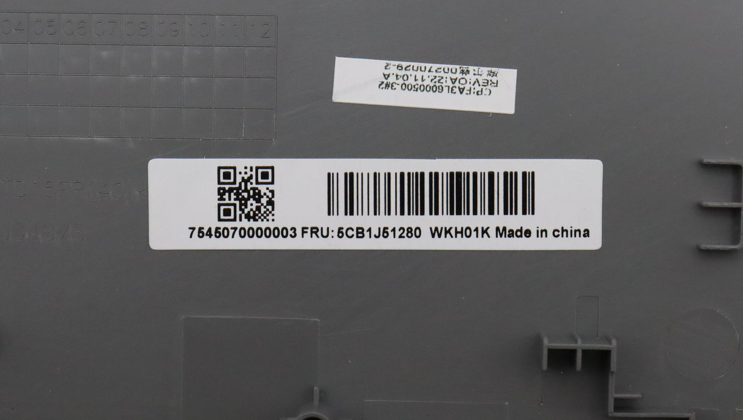 Lenovo Cover Uppercaseasmrus C82Vg Nf - 5CB1J51280