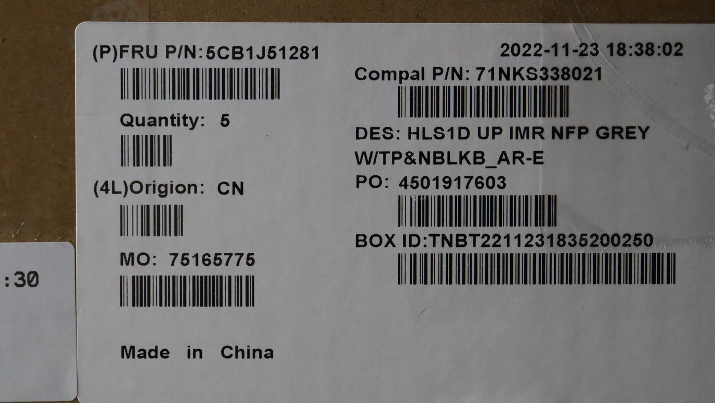 Lenovo Cover Uppercaseasmara C82Vg Nf - 5CB1J51281