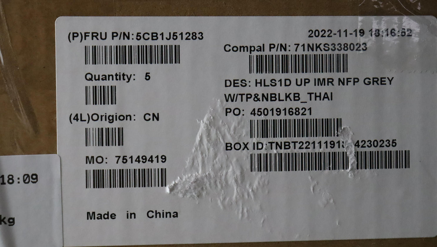 Lenovo Cover Uppercaseasmthai C82Vg N - 5CB1J51283