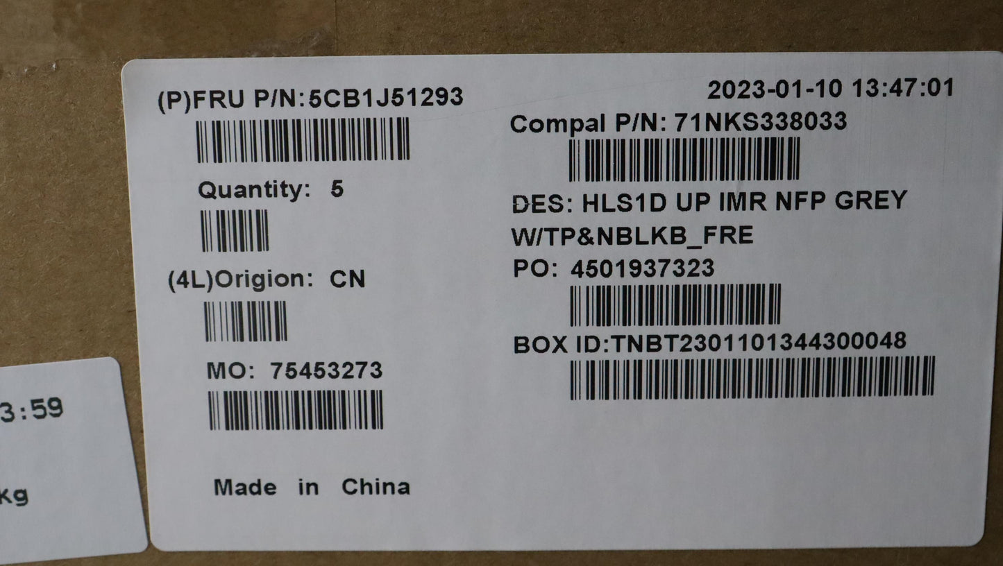 Lenovo Cover Uppercaseasmfra C82Vg Nf - 5CB1J51293