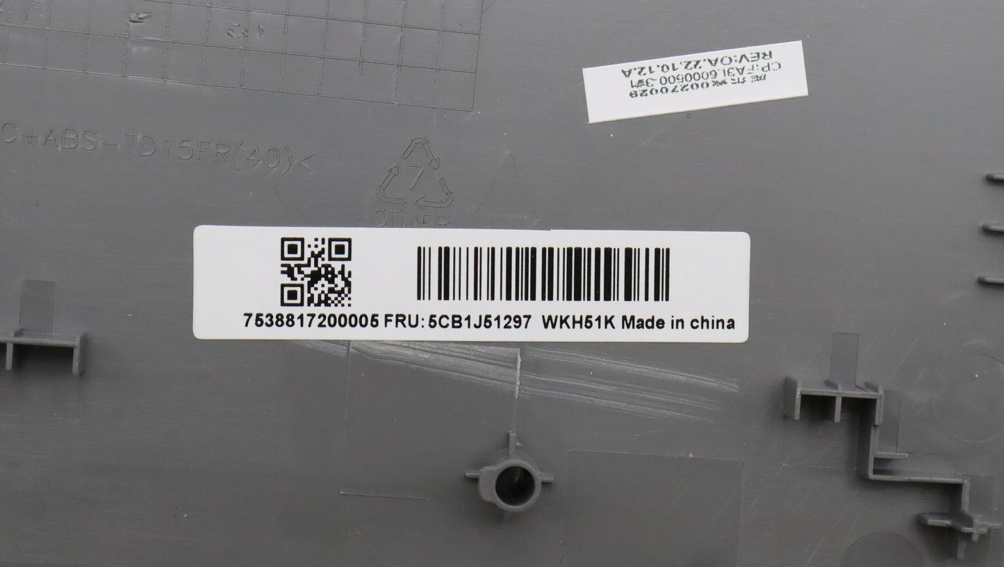 Lenovo Cover Uppercaseasmbel C82Vg Nf - 5CB1J51297